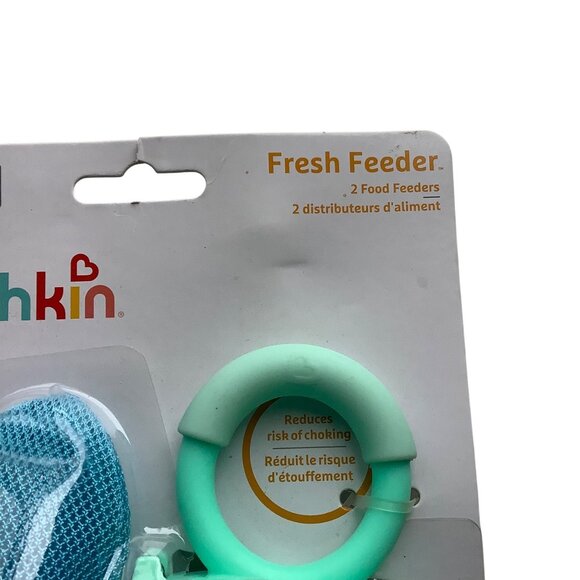 Munchkin Fresh Fruit Veggie Feeder 2-Pack Baby Food Feeder 6M+ BPA Free NEW - Picture 3 of 6